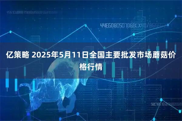 亿策略 2025年5月11日全国主要批发市场蘑菇价格行情