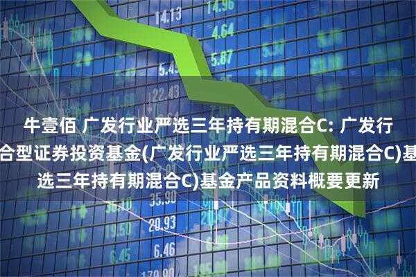 牛壹佰 广发行业严选三年持有期混合C: 广发行业严选三年持有期混合型证券投资基金(广发行业严选三年持有期混合C)基金产品资料概要更新