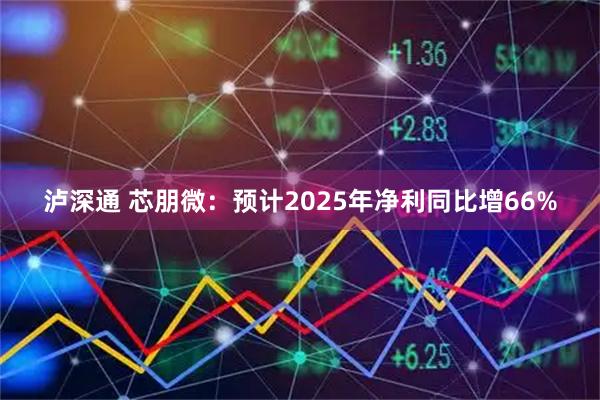 泸深通 芯朋微：预计2025年净利同比增66%